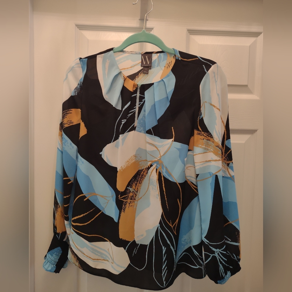 Vibrant Blue Blouse